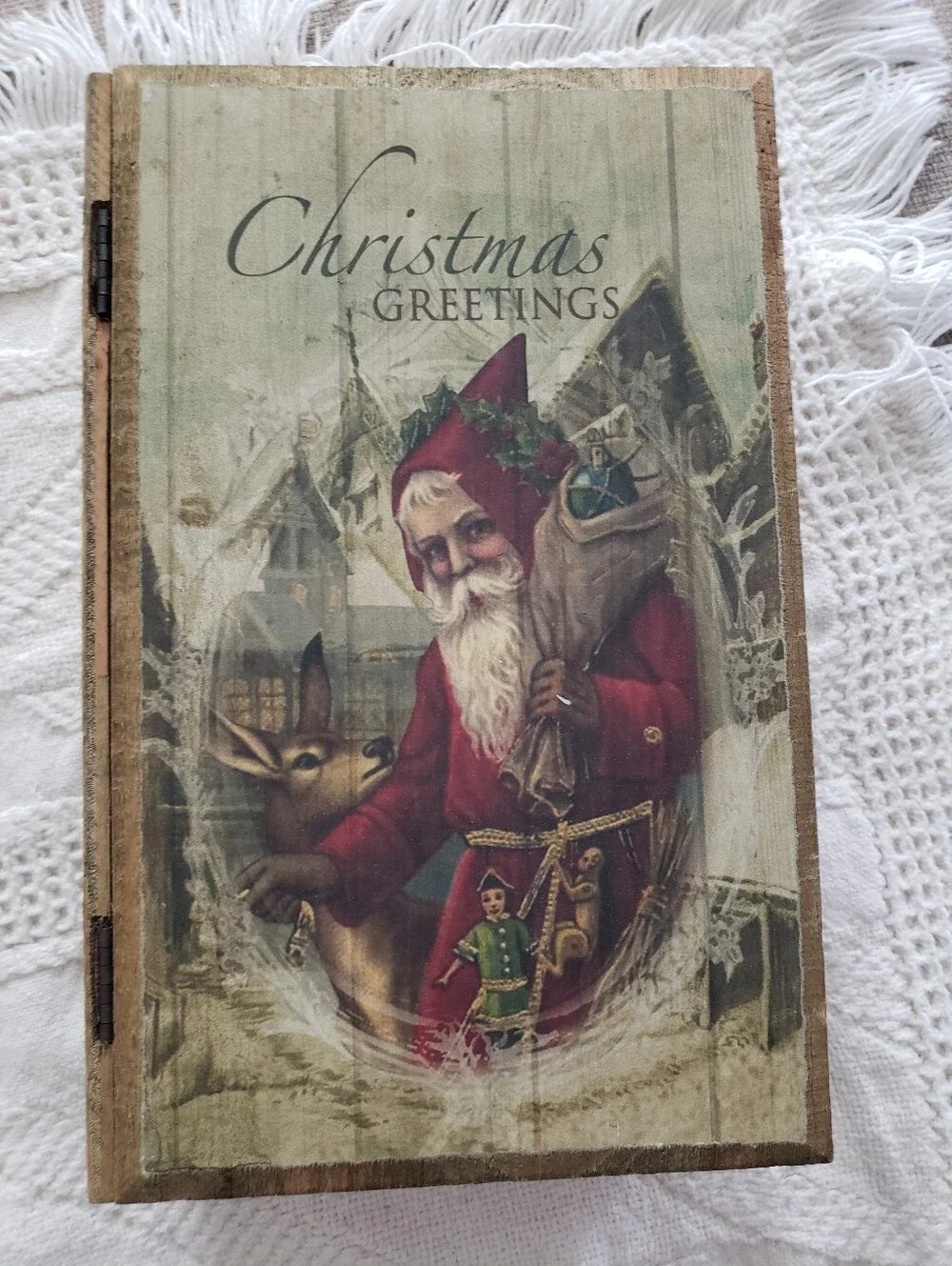 Hideway Wooden Book